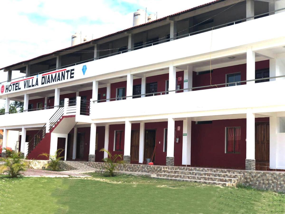 Hotel Villa Diamante Xpujil Buitenkant foto